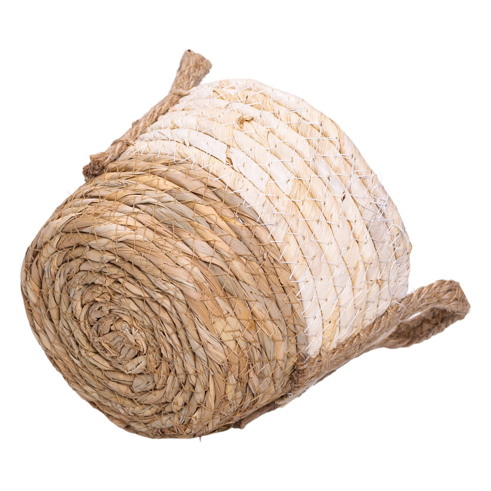 Универсальные плетеные корзины для хранения, 3 шт, коричневые Киев - изображение 9