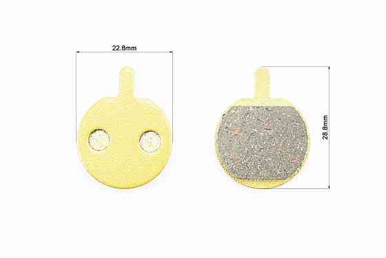 Гальмівні колодки Disk-brake (Hayes MX2,3, Sole, Artec ADC-01, JAK-5, Bolids Boli-BB2), жовті YL-1025 Киев