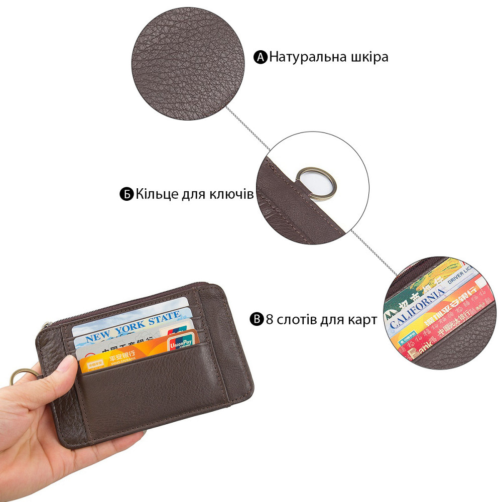 Ключниця Vintage 14474 Коричнева Київ - фото 4