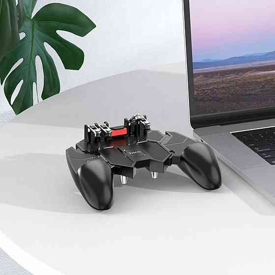 Игровой контроллер джойстик джойстик HOCO GM7 Eagle six finger game controller Black 6931474752925 Одесса