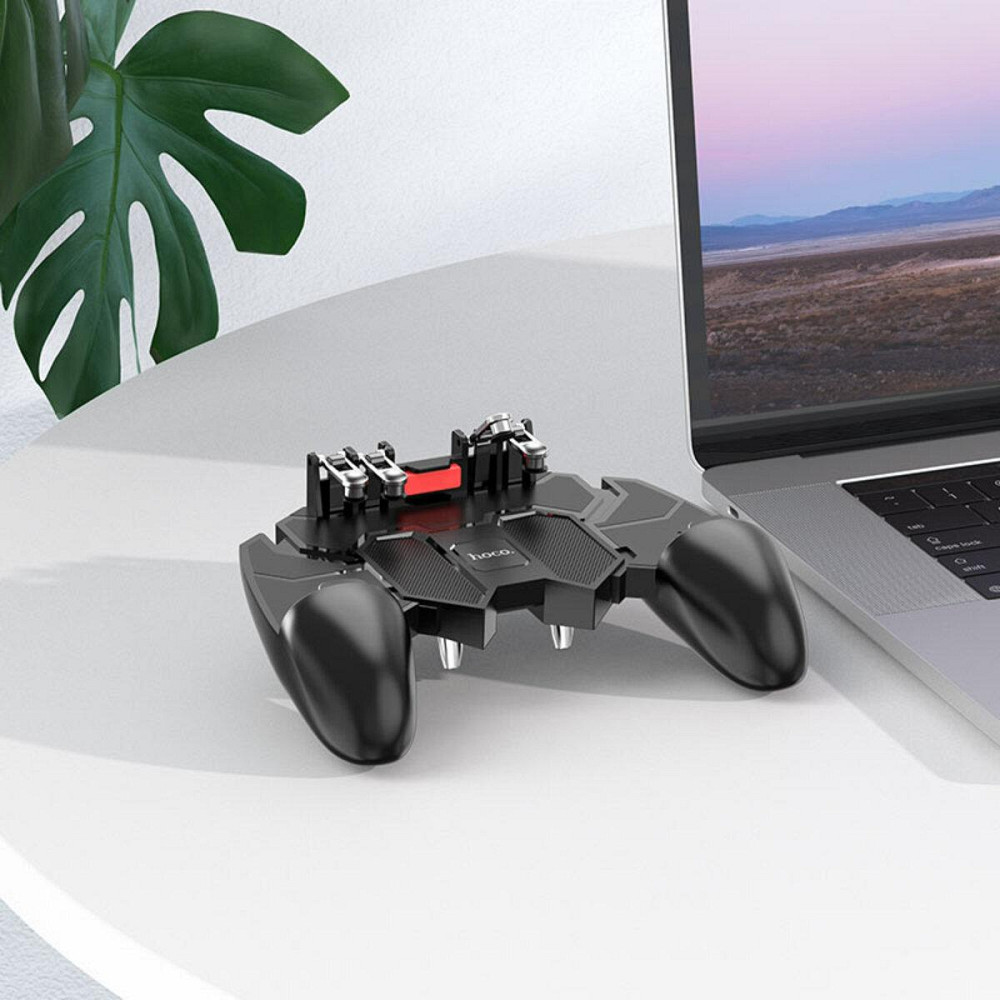 Ігровий контролер джойстик HOCO GM7 Eagle six finger game controller Black 6931474752925 Одеса - фото 6