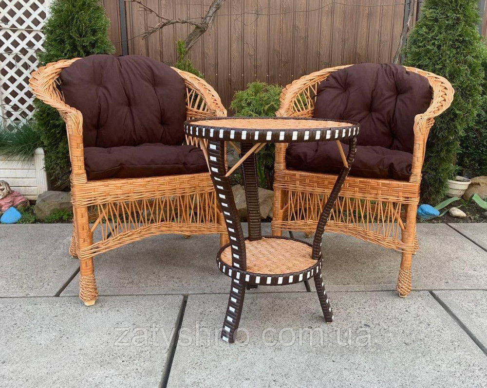Недорогі плетені меблі для вулиці Київ - фото 5