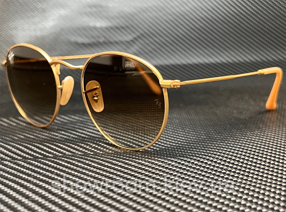 Чоловічі сонцезахисні окуляри Ray Ban Round 3447 112/51 Lux Київ - фото 6