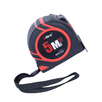 Рулетка 5м x 25мм магніт, гумова, стопор полотна Ultra Мукачево - фото 2