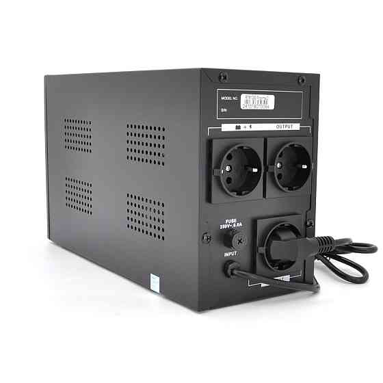 ДБЖ Ritar RTM1200 (720W) Proxima-D, LCD, AVR, 3st, 3xSCHUKO socket, 2x12V7.5Ah, metal Case (350х120х190) Q2 Київ