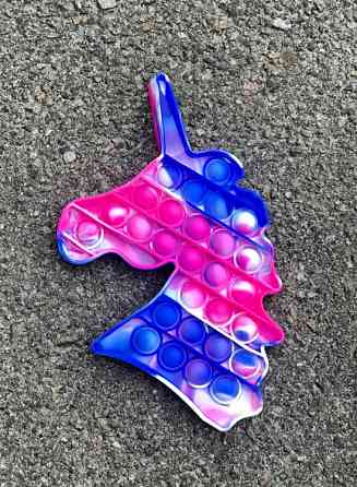 Мяка іграшка антистрес, нескінченна пупирка Pop It Райдужний ведмедик Вінниця