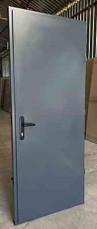 Двері металеві технічні в наявності, Redfort Технічна 2 листа металу, Ral 7024 Київ