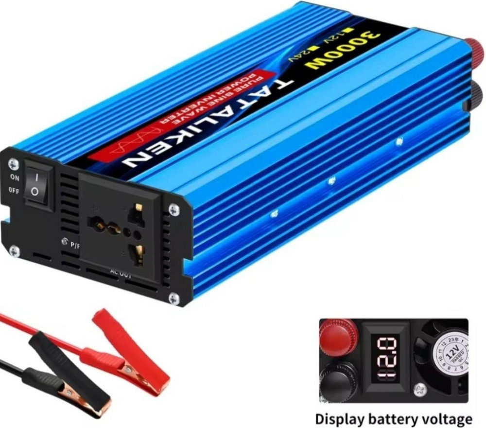 Инвертор TATALIKEN 12V 1600W / 3000W чистый синус. Харьков - изображение 2