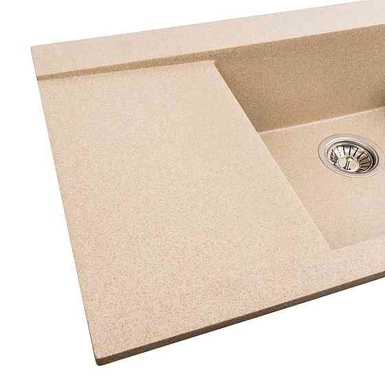 PLATINUM Гранітна мийка для кухні Platinum 9651 ATLAS матова (сафарі) Київ