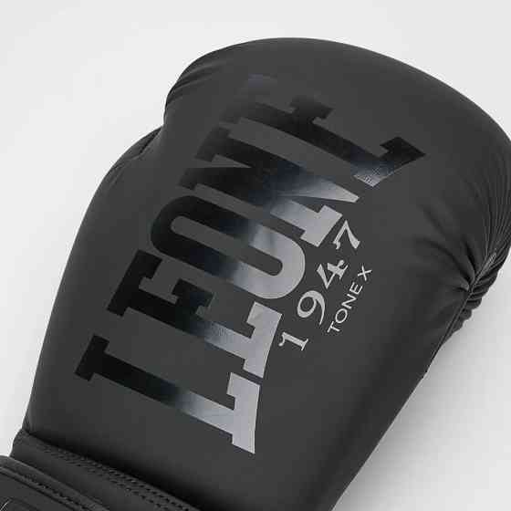Боксерські рукавиці Leone GN058 TONE X Black 10 унцій Кам'янське