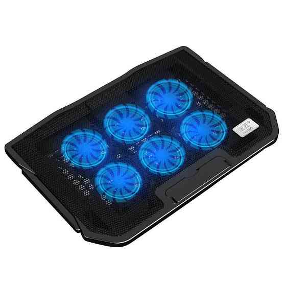 Підставка під ноутбук H9 охолоджуюча з підсвічуванням (до 17") Вінниця