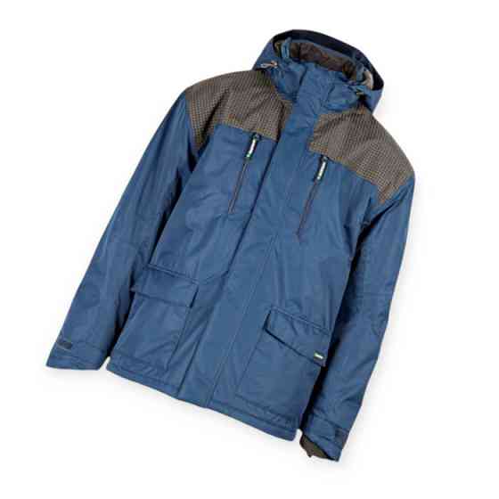 Куртка-парка з капюшоном, що утеплює Notingham від вітру, снігу до -30°С L, поліестер, 6 кишень Мукачево