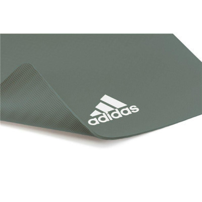 Килимок для йоги Adidas Yoga Mat Уні 176 х 61 х 0,8 см Темно-зелений (ADYG-10100RG) Вінниця - фото 3