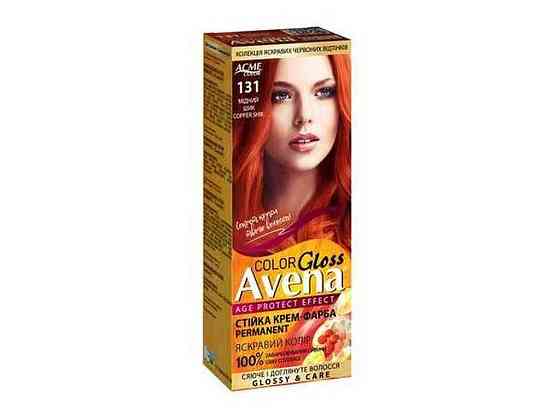 Крем-фарба Gloss Color 131 Мідний шик ТМ AVENA Київ