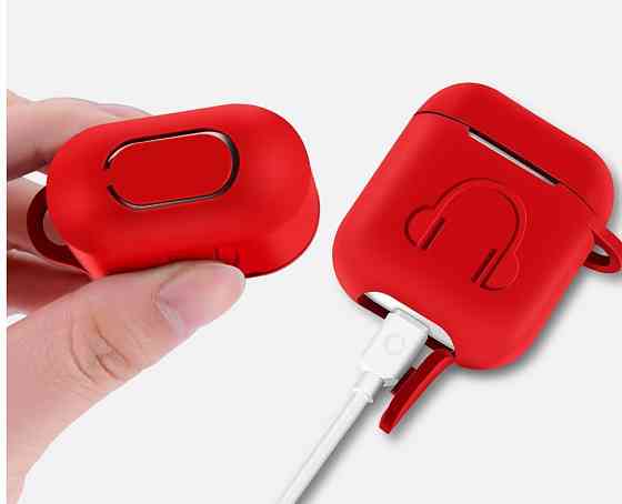 Чохол Pzoz для Apple AirPods 3 в 1 Red Київ