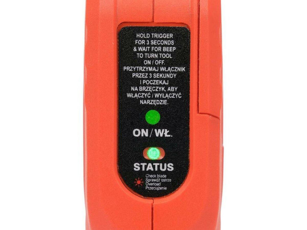 Сучкоріз акумуляторний YATO Li-Ion 18В, 2 АГод, до гілок Ø≤ 30 мм зі швидкою зарядкою [8] Одесса - изображение 5