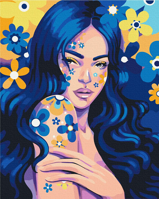 Девушка индиго @Полина Скурихина Киев - изображение 1
