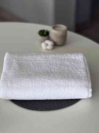 Рушник банний махровий Ideal Textile білий 70х140 см 550 г/м2 (56860368) Чернівці