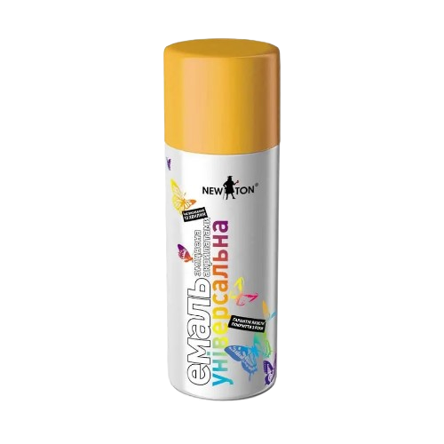 Емаль універсальна 400мл 1028 жовта диня аерозоль NEW TON Житомир