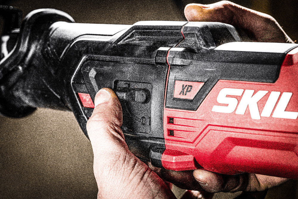 Пила сабельная аккумуляторная бесщеточная, SKIL 3480 CB XP + аккумулятор 4,0 Ah + зарядное устройство SW1E3480CB+BC1E3111AA Одесса - изображение 8