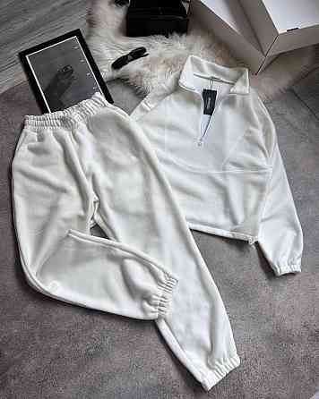 Женский теплый прогулочный костюм: кофта и брюки двусторонний флис Одесса