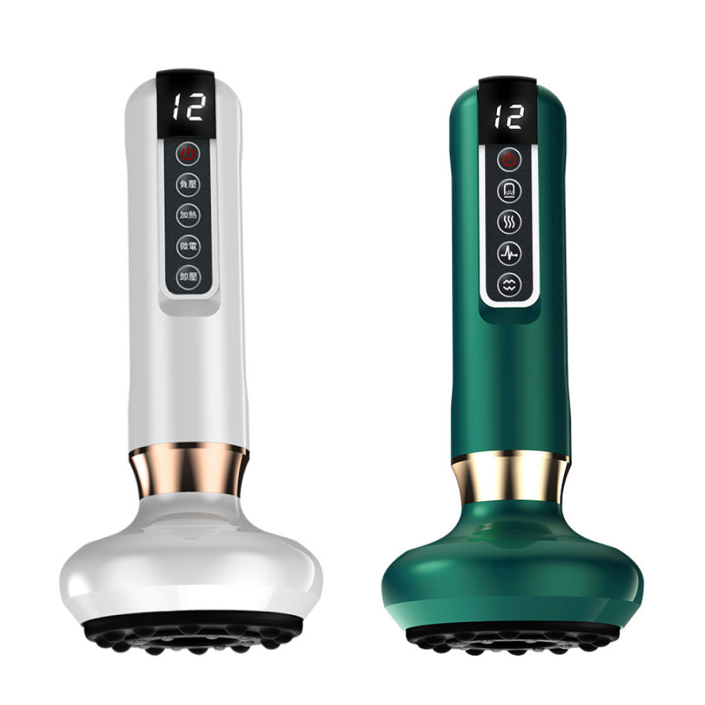 Акумуляторний вакуумний масажер від целюліту,12 режимів,з USB,Білий SBR Київ - фото 2