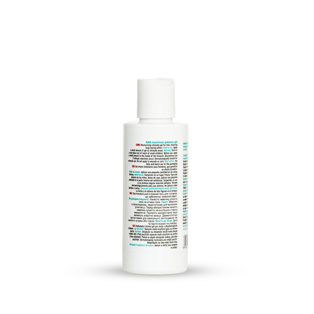 Інтимний гель-лубрикант для чоловіків - MyLove Man Maximum Potency Med Gel, 150 мл Sex Aura Київ - фото 9