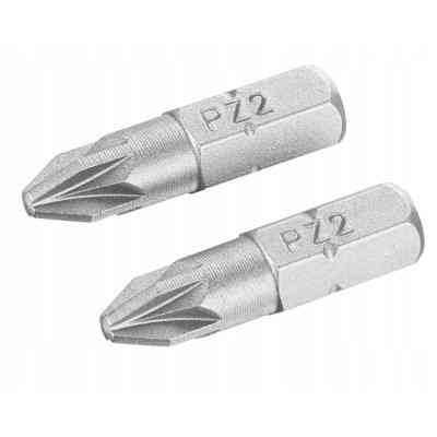 Набір біт Stanley Pozidriv, Pz2, L = 25 мм, 2 шт, блістер (STA61041) Вінниця