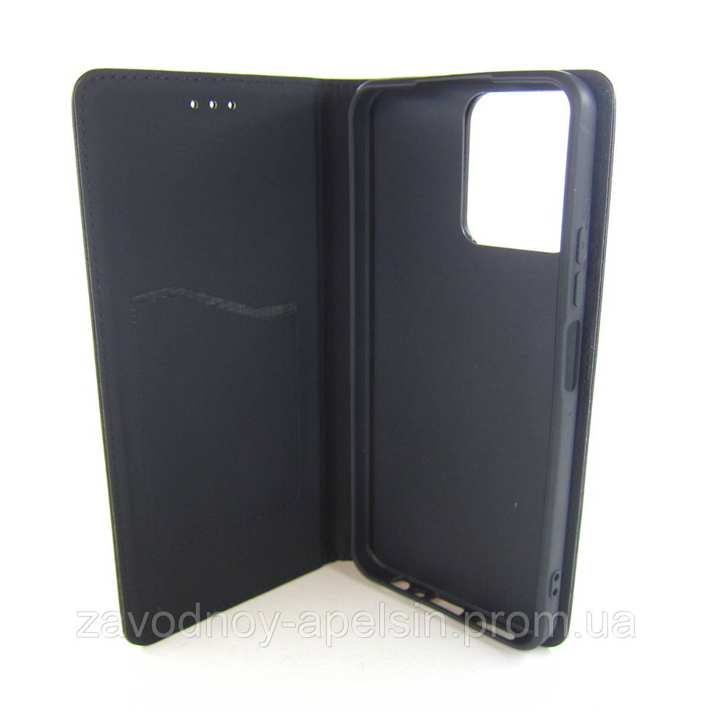 Чохол книжка Realme C30s Шкіряний (чорний) Одеса - фото 2