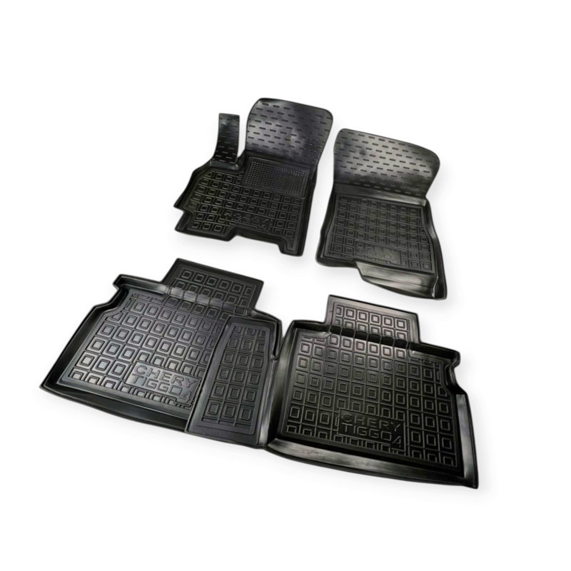 Коврики chery tiggo 4 2018-> борт 2,5см, с перемычкой салона Мукачево - изображение 1