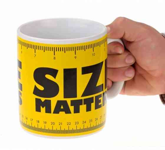 Чашка гігант Size matters Вінниця