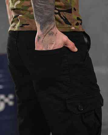 Тактические шорты Loshan black  ФФ6112 Одесса