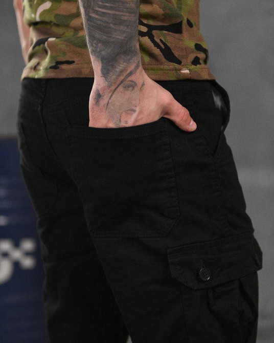 Тактичні шорти Loshan black ФФ6112 Одеса - фото 4