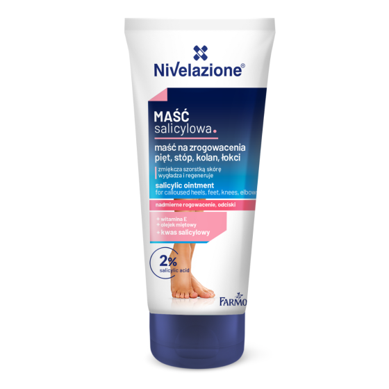 Крем саліциловий від мозолистих п'ят, колін та ліктів Nivelazione Farmona 75 мл Київ
