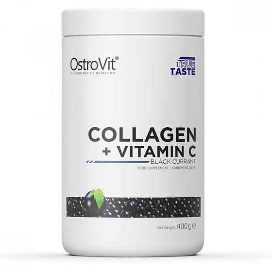 Колаген Collagen + Vitamin C 400 g (Black currant) Луцьк