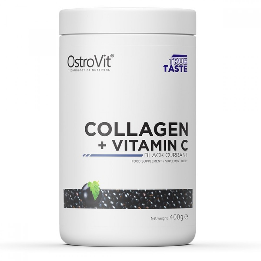 Коллаген Collagen + Vitamin C 400 g (Black currant) Луцк - изображение 1