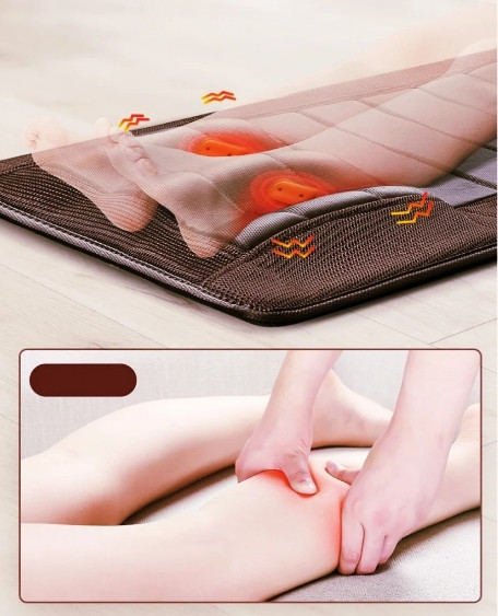 Масажна накидка матрац Benbo AM-311 (AM-301А) Масаж шиї і всього тіла з підігрівом Вінниця - фото 6