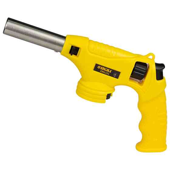 Водка газовая турбо 360° с керамическим соплом, пьезоподжигом и рукояткой Ø22мм 260мм SIGMA (2901151) Ровно