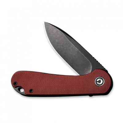 Нож Civivi Elementum Darkwash Red G10 (C907A-1) Винница