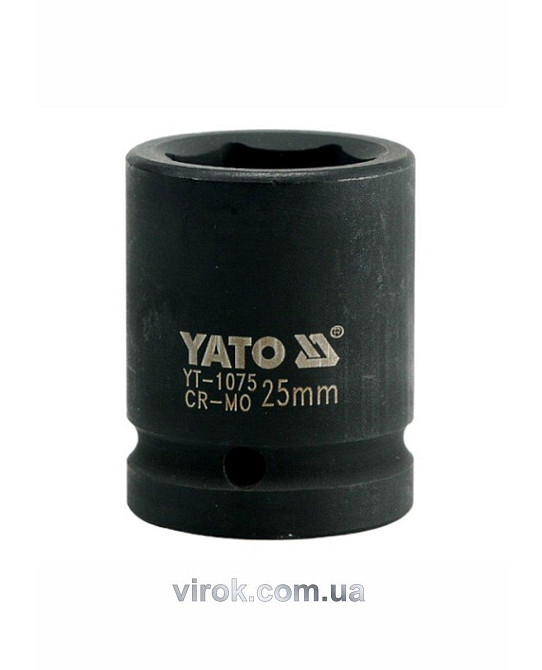 Головка торцева ударна шестигранна YATO 3/4" М25 х 50 мм Одеса - фото 1