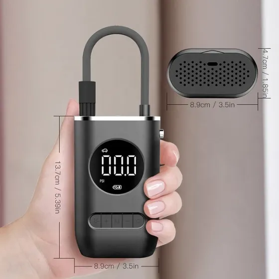 Аккумуляторный электрический насос InSPORTline Plicona со светодиодной подсветкой Киев