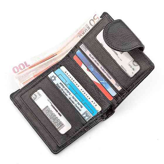 Кошелек женский ST Leather 18497 (ST415) кожаный Черный Киев