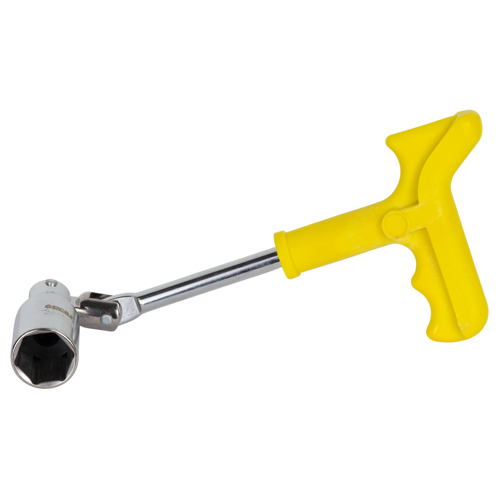 Sigma Ключ свечной с шарниром усиленный 21мм SIGMA (6030341) Київ - фото 2