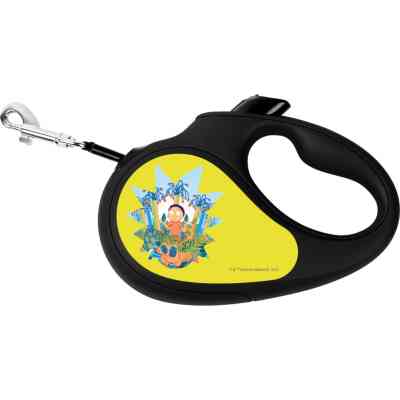 Поводок для собак WAUDOG R-leash "Рик и Морти 2" M до 25 кг 5 м черный (8125-0281-01) Винница