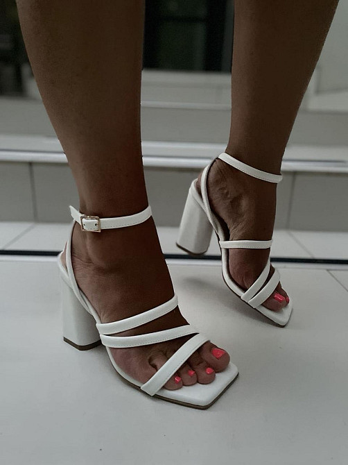 SANTINI Босоніжки жіночі SANTINI 957381-16 білі (літо, шкіра натуральна) (5153) лише 37р. Коломия - фото 5