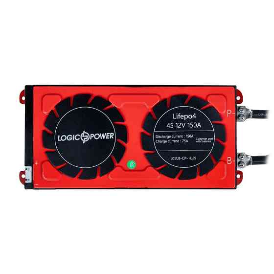 BMS плата LP LiFePO4 12V 4S Dis 150A Ch 75A Київ
