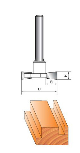 Фреза ГЛОБУС 1008 h2 кромочная фальцевая Коломыя - изображение 1