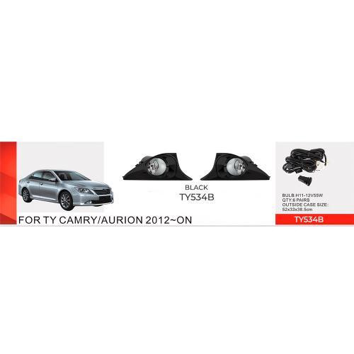 Дополнительные фары для Toyota Camry 50 2011-2014 модель TY-534 H11 12V 55W с электропроводкой Харьков - изображение 2