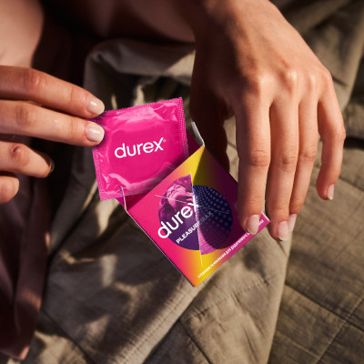 Презервативи Durex Pleasuremax з силіконовою змазкою з ребрами та крапками 3 шт. (5038483203989) Вінниця - фото 15
