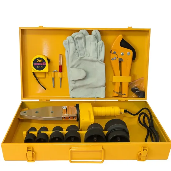 Набор для пайки пластиковых труб в железном кейсе X-476 Коломия